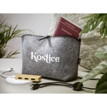 Logotrade promotional item picture of: SmartBag GRS RPET Felt accessory bag