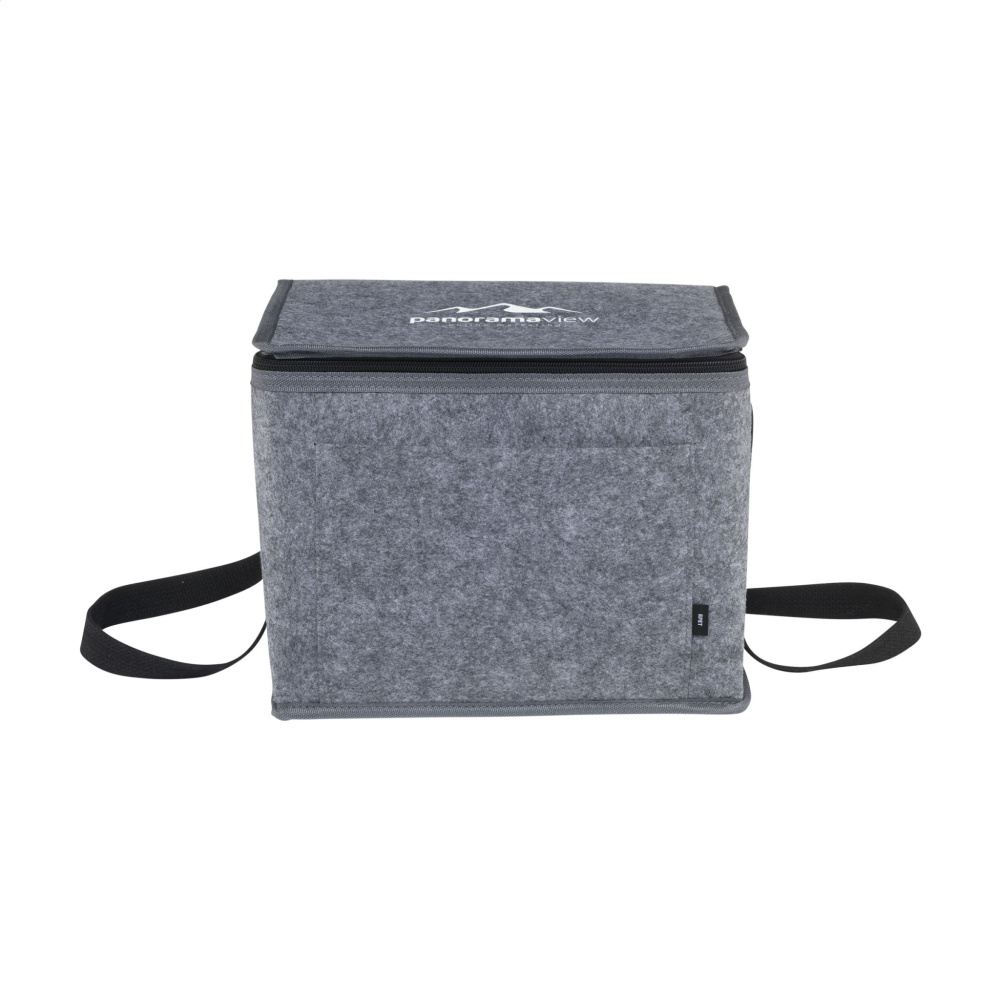 Logo trade promotional item photo of: Keep-it-Cool GRS Felt RPETcooling bag