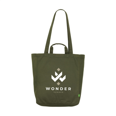 Logo trade promotional merchandise picture of: Organic Cotton Canvas GOTS Tote Bag (280 g/m²)