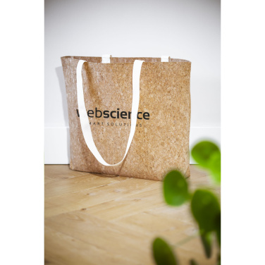 Logotrade promotional giveaways photo of: Lagos Cork Shopper bag