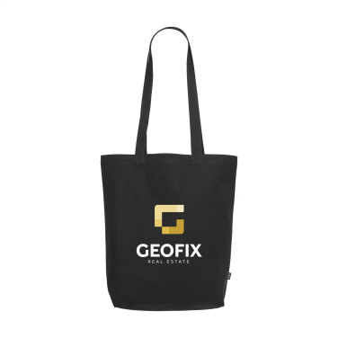 Logotrade promotional giveaway image of: GRS Recycled Canvas Bag Colour (260 g/m²)