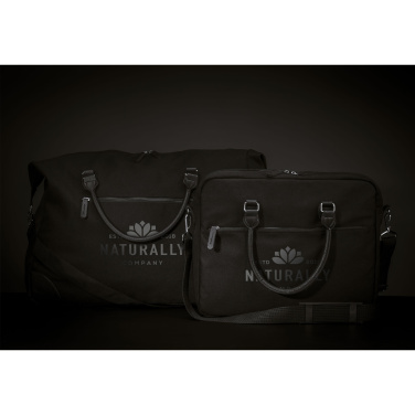 Logo trade promotional merchandise image of: Denver Duffle Recycled Canvas travelling bag