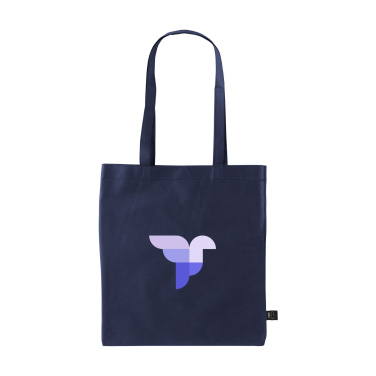 Logo trade business gifts image of: Shopper GRS RPET (80 g/m²) shopping bag