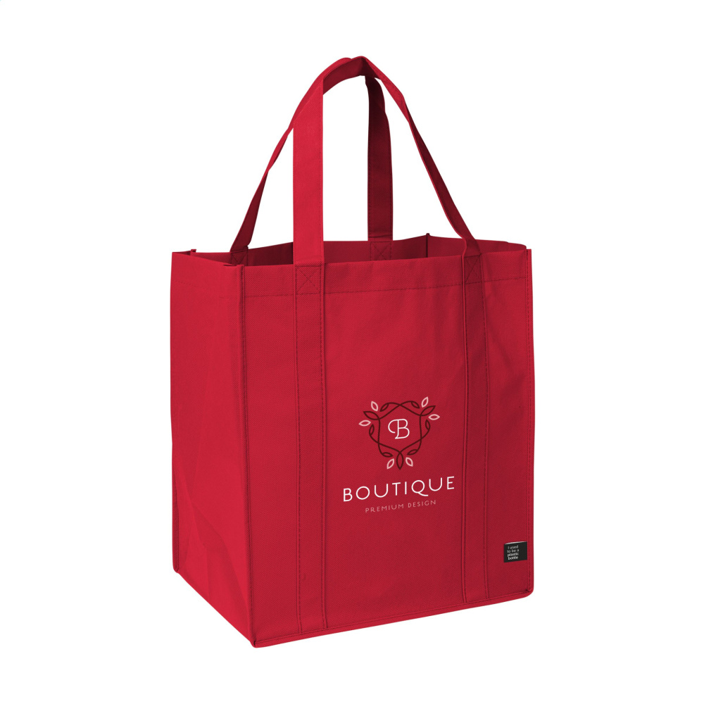 Logo trade promotional merchandise photo of: Shop XL GRS RPET (80 g/m²) shopping bag