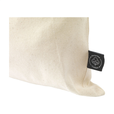 Logotrade promotional items photo of: Gift Pouch Natural GRS Recycled Cotton (150 g/m²) L