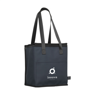 Logo trade promotional gifts image of: Lennon Recycled PU Cooler Bag