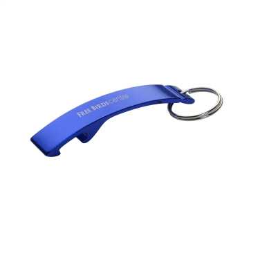 Logotrade promotional product picture of: Alu Opener keyring