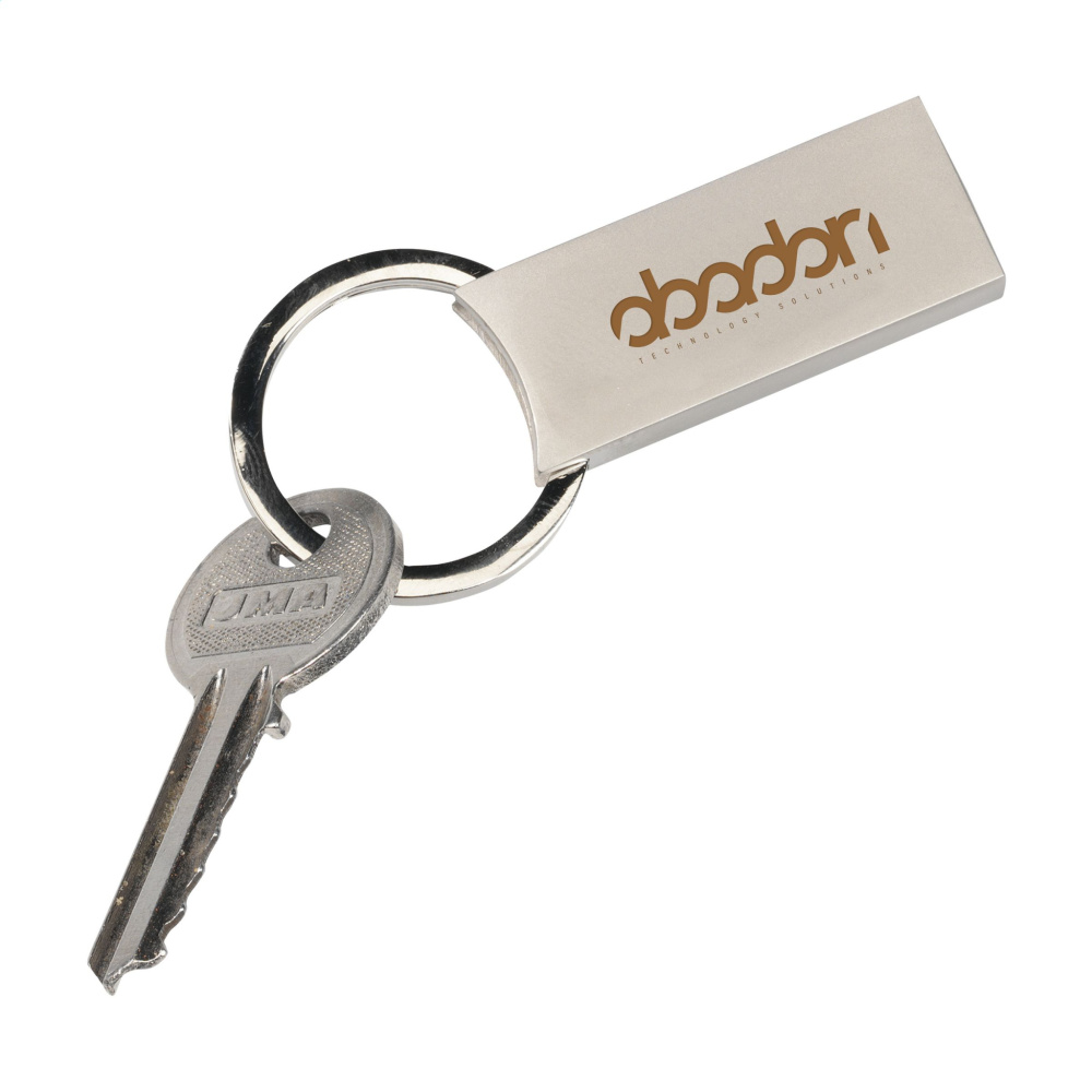 Logo trade advertising products image of: StraightKey key ring