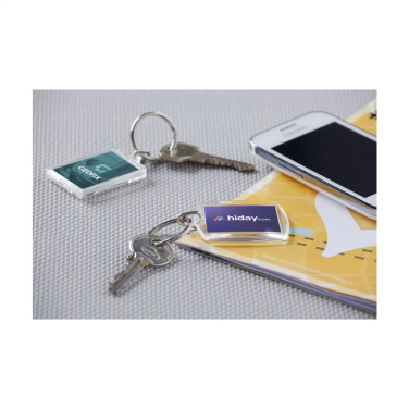 Logo trade advertising products picture of: Club keyring