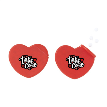 Logo trade business gift photo of: HeartMint peppermints