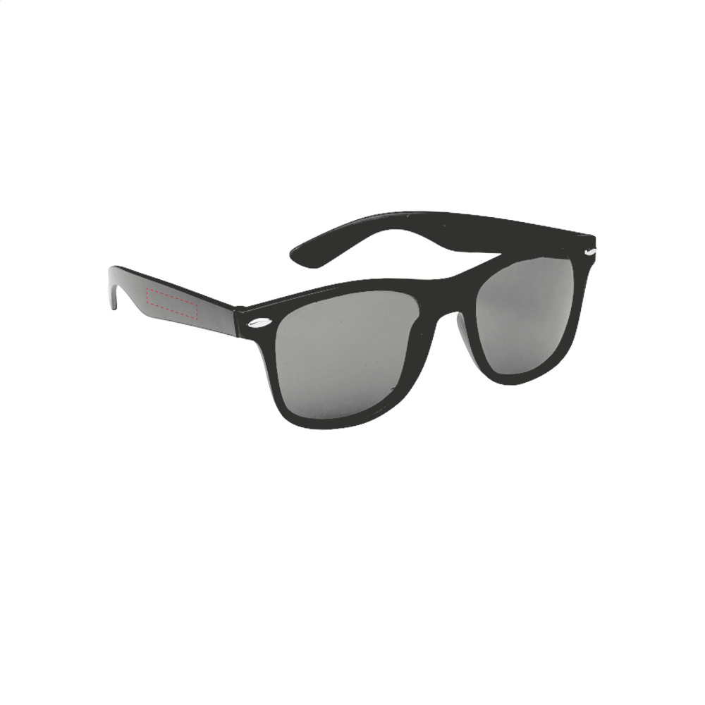 Logotrade corporate gift picture of: Malibu Matt Black sunglasses