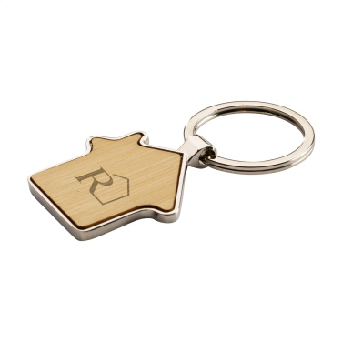 Logotrade promotional merchandise picture of: Casa bamboo keyring