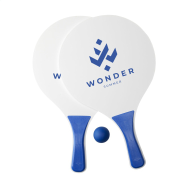 Logo trade promotional merchandise image of: BeachTennis beach game