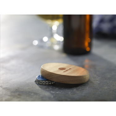 Logo trade corporate gifts picture of: Rondo circular bottle opener