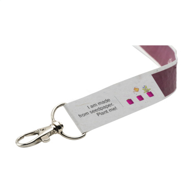 Logo trade promotional items picture of: Seed Paper Lanyard 2 cm