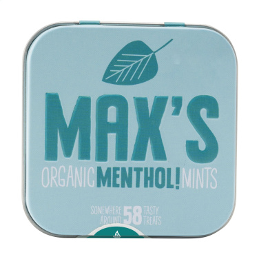 Logo trade promotional gift photo of: Max's Mints Organic Menthol Mints