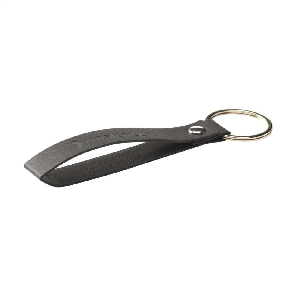 Logotrade business gift image of: Vegan Pineapple Leather Keyring