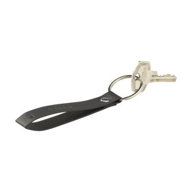 Logo trade advertising products picture of: Vegan Pineapple Leather Keyring