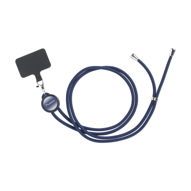 Logo trade promotional merchandise image of: Lace Lanyard GRS RPET 5 mm keycord