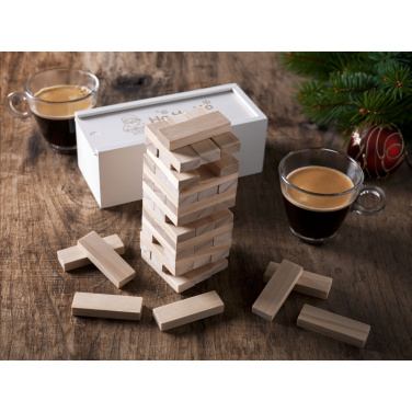 Logotrade promotional items photo of: Tower Game Deluxe X-Mas