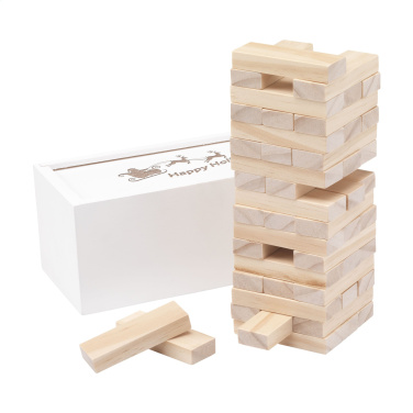 Logo trade promotional items picture of: Tower Game Deluxe X-Mas