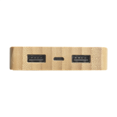 Logo trade promotional products image of: Solar Powerbank 8000+ Wireless Charger