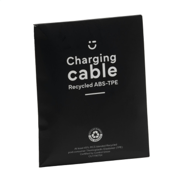Logotrade advertising product picture of: Charging Cable RCS Recycled ABS-TPE