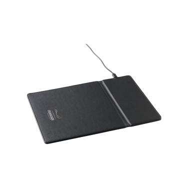Logo trade promotional merchandise photo of: RCS Recycled Wireless Charging Mousepad