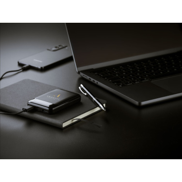 Logotrade promotional giveaway image of: Compact 5000 RCS Recycled ABS Powerbank