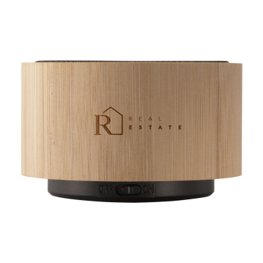 Logotrade corporate gift image of: Wave Bamboo Wireless Speaker