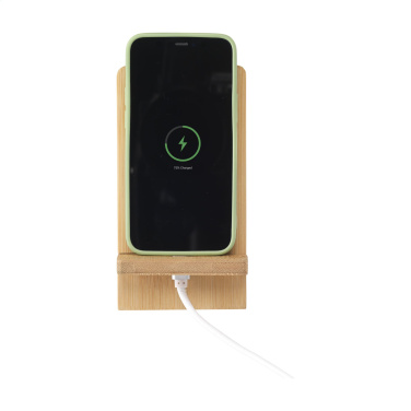 Logotrade business gift image of: Miyo Bamboo Phone Stand