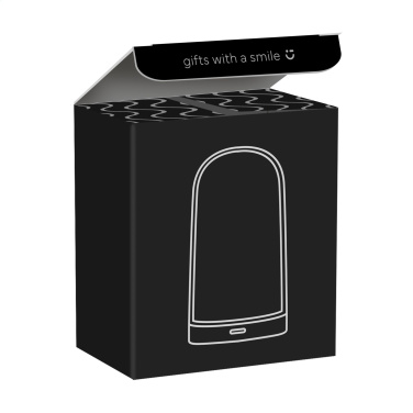 Logo trade corporate gifts picture of: Triple-Up RCS Recycled ABS Wireless Charger Stand