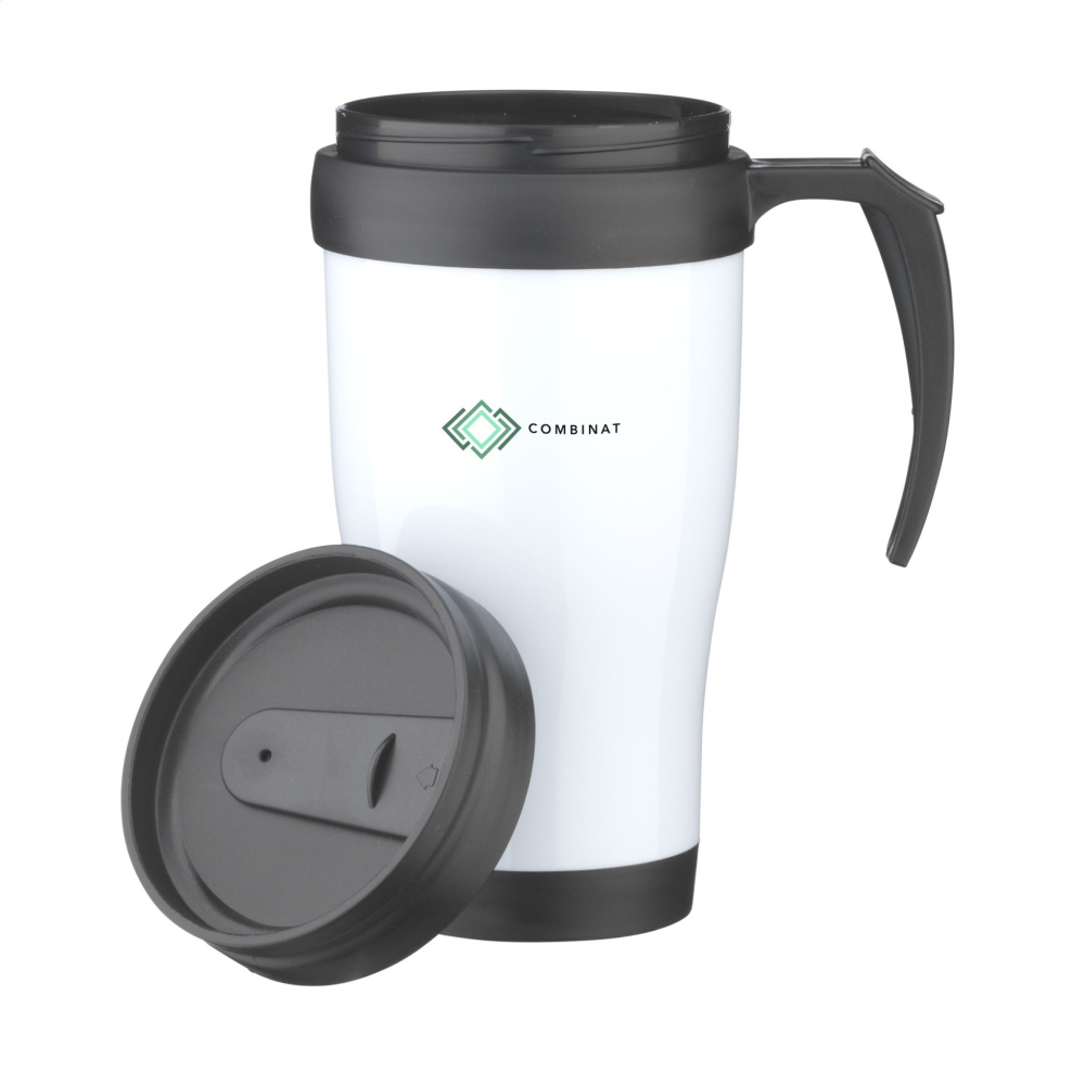 Logo trade promotional merchandise photo of: ThermoDrink 400 ml thermo cup