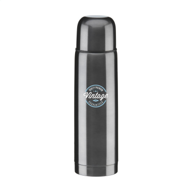 Logo trade promotional item photo of: ThermoColour 500 ml thermo bottle