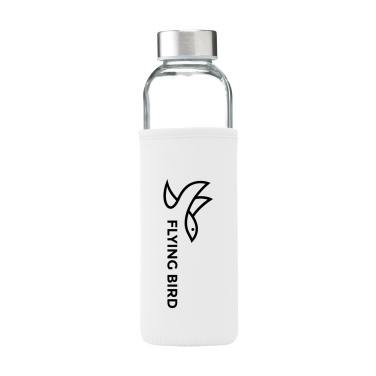Logo trade promotional item photo of: Senga Glass 500 ml drinking bottle