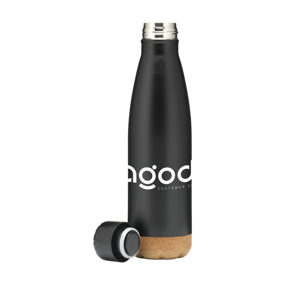Logotrade promotional item picture of: Topflask Cork 470 ml drinking bottle