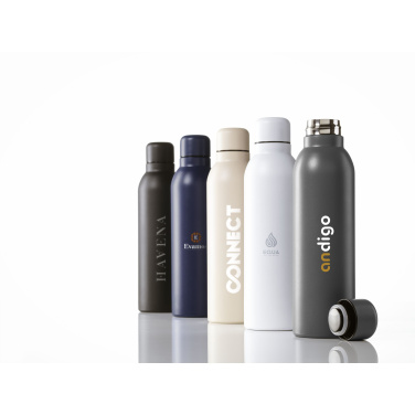Logo trade promotional gifts picture of: Helios RCS Recycled Steel Bottle 470 ml