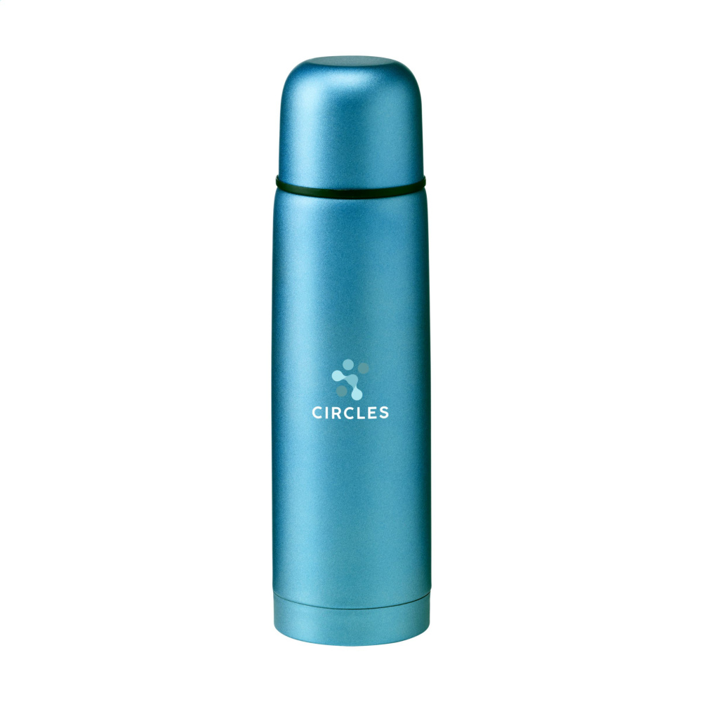 Logo trade corporate gift photo of: Frosted Bottle RCS Recycled Steel 500 ml thermo bottle