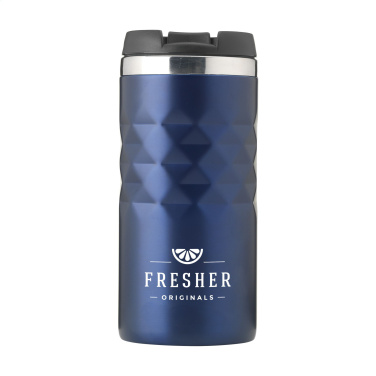 Logotrade business gifts photo of: Geometric Mug RCS Recycled Steel 280 ml thermo cup
