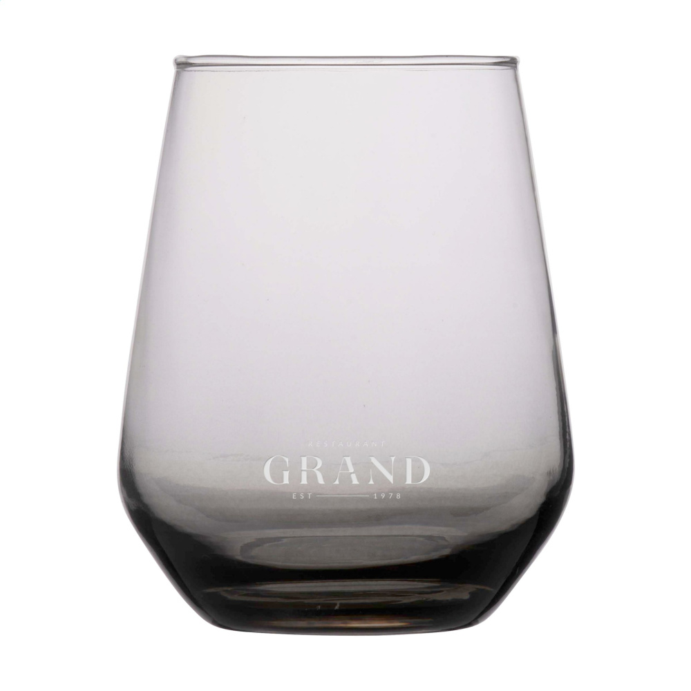 Logotrade advertising product image of: Smokey Water Glass 450 ml