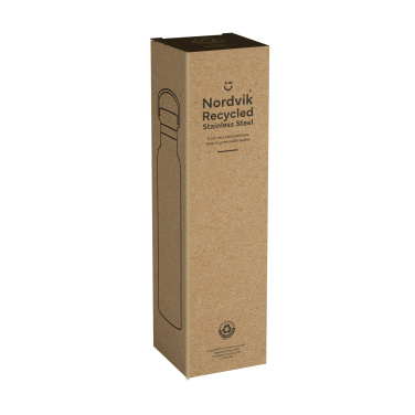 Logo trade advertising products picture of: Nordvik RCS Recycled Steel 750 ml