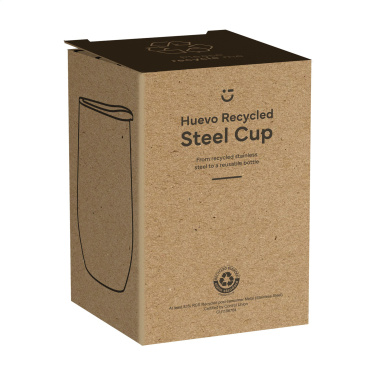 Logotrade promotional merchandise image of: Huevo RCS Recycled Steel Cup 350 ml thermo cup