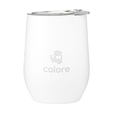 Logotrade promotional item picture of: Huevo RCS Recycled Steel Cup 350 ml thermo cup
