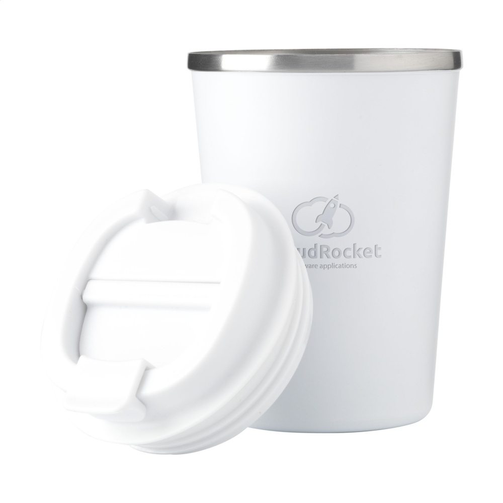 Logo trade promotional product photo of: Kaffi RCS Recycled Coffee Mug 300 ml thermo cup
