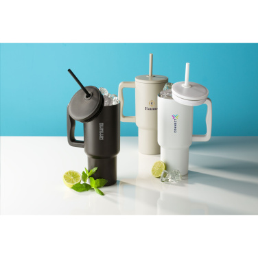 Logotrade promotional gift picture of: Rhino RCS Recycled Steel Cup 900 ml
