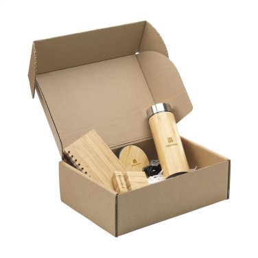 Logotrade promotional giveaway image of: Merch Set Bamboo Boost