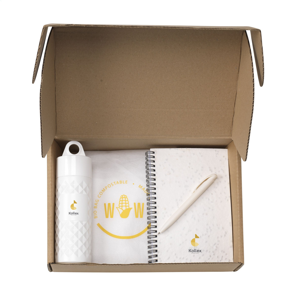 Logo trade promotional giveaways image of: Merch Set Bio Based