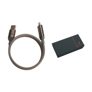 Logotrade promotional merchandise image of: Charging cable with data transfer DONNES Pierre Cardin