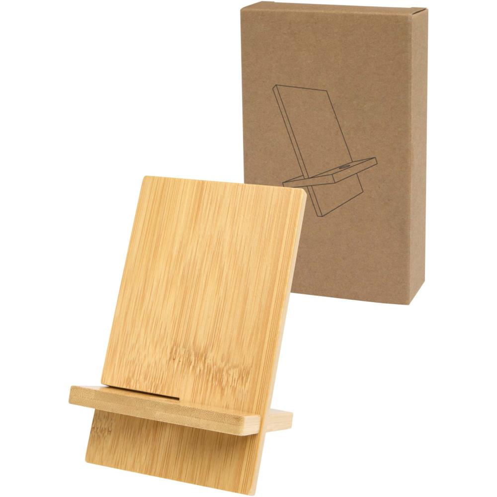 Logotrade promotional giveaways photo of: Ceibo detachable bamboo phone stand