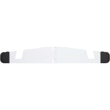 Logotrade promotional gift picture of: Buna recycled plastic foldable tablet and phone stand